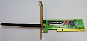 HERCULES CARTE WIFI en Carte PCI, Hercules, 2,4 GHz, 54 Mbps #GK11875 - Photo 1/2