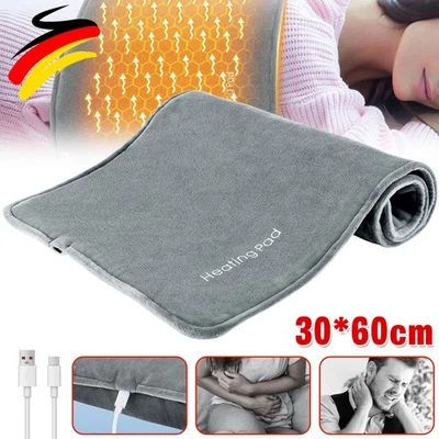 Heizkissen USB elektrisch Wärmekissen 30x60 cm Heizdecke Heizmatte Rücken wärmer - Bild 1 von 4