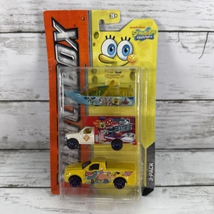 Matchbox 2012 Spongebob Squarepants 3 Pack Nickelodeon Diecast Car Set Sealed - Picture 1 of 11