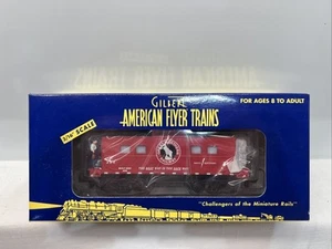 AMERICAN FLYER 49017 GREAT NORTHERN ANIMATED CABOOSE NIB - Picture 1 of 7