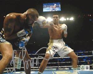 OLEKSANDR USYK BOXING CHAMPION ICON SIGNED 8x10 PHOTO 5 BECKETT BAS COA PROOF - Picture 1 of 3