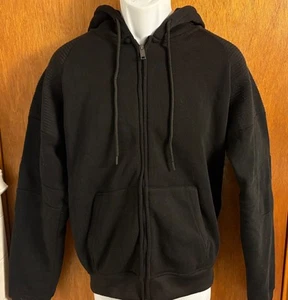 Southpole schwarzer Herren-Hoodie mit durchgehendem Reißverschluss Gr. M - Bild 1 von 2