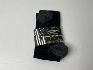 Camel City Mill Herren Ironside Merino Wool Lightweight Crew Socken schwarz - M - Bild 1 von 3