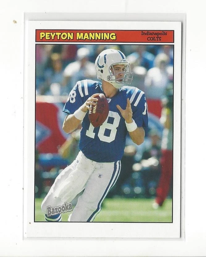 Tarjetas Peyton Manning (2005-2011) Colts - Tú eliges Foto 1 de 1
