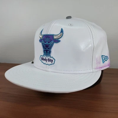 Chapéu Chicago Bulls New Era 59Fifty Gold Series madeira couro clássico 7 1/2 - Imagem 1 de 4