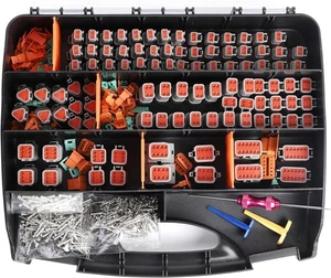 603PCS Deutsch DT ConnectorI 14-18AWG Electrical Wire Connector Plug Kit - Picture 1 of 15