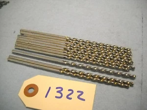 12 NEW TRW TAPER LENGTH DRILLS #28 .1405 HSS USA *487 - Picture 1 of 1