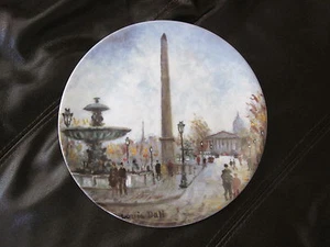 Limoges La Place de la Concorde Limited edition plate - Bild 1 von 3