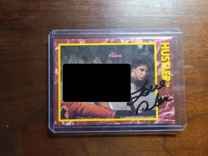 1993 PREMIER EDITION HUSTLER HH13 AUTOGRAPH ALEX #328 of 800 INSERT - Picture 1 of 2