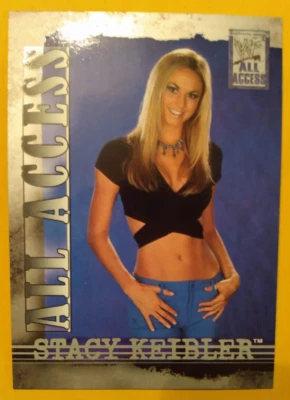 FLEER WWF ALL ACCESS STACY KEIBLER #42                              / 2002 Fleer - Image 1 of 2