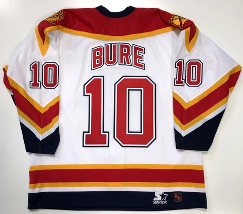 PAVEL BURE FLORIDA PANTHERS 1998 STARTER AUTHENTIC GAME JERSEY SIZE 56 Cover