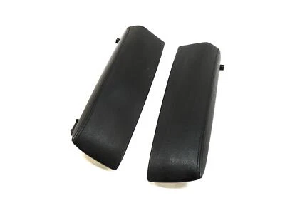 2010-2017 BMW 535iGT 550iGT (F07) FRONT CENTER CONSOLE ARMREST LID SET-2 (BLACK) - Image 1 of 3