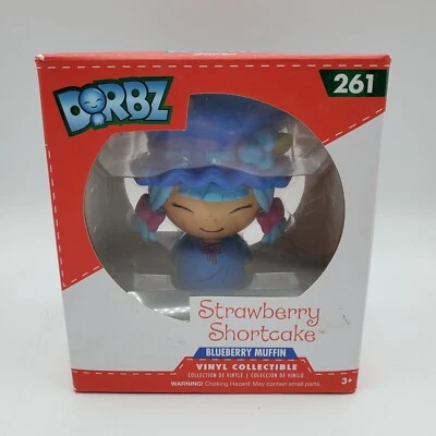 Funko DORBZ Strawberry Shortcake Blueberry Muffin Vinyl Collectible #261 NEW - image 1 of 4
