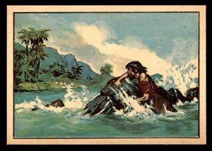 1961 Leaf Famous Discoveries & Adventures #33 First European NM/MT