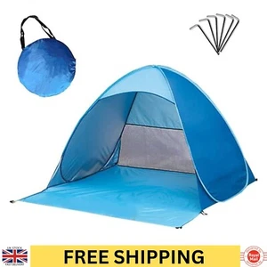 Pop Up Beach Tent Shade Portable Kids Baby Changing Shelter Uv Protection Garden - Picture 1 of 6