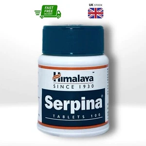 Serpina Himalaya 100 Tabs-Presión Arterial, Alivio de la Hipertensión, Manejo del Estrés - Imagen 1 de 3