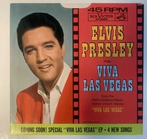 ELVIS .....VIVA LAS VEGAS / WHAT'D I SAY..... 45 - Picture 1 of 4