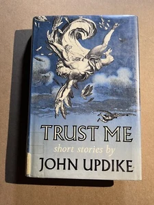 TRUST ME by John Updike vintage 1987 Knopf FIRST EDITION hardcover EX-LIBRARY - Picture 1 of 4