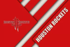 Houston Rockets NBA Team Basketball Home Decor Art Print Poster LARGE 36x24 - Picture 1 of 3