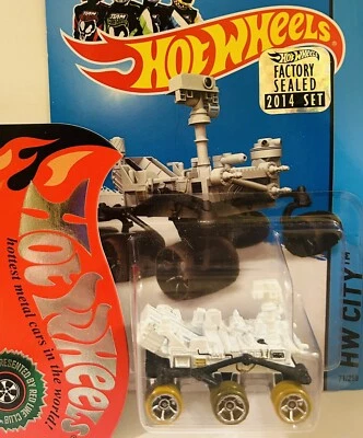 Hot Wheels MARS ROVER CURIOSITY MOC Planet Heroes 2013 1/500 🔥Factory Sealed - Image 1 of 2
