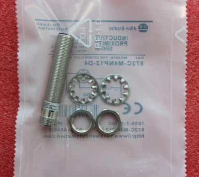 872C-M4NP12-D4 Proximity Sensor Switch For Allen Bradley 872CM4NP12D4 10-30V NEW - Image 1 of 4