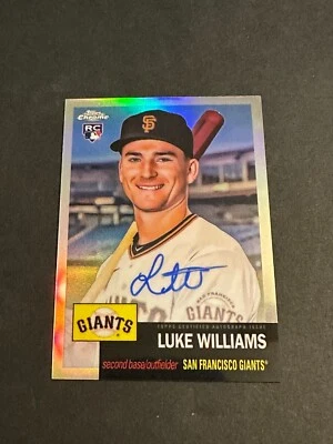 2022 Chrome Platinum Luke Williams Auto RC - FREE SHIPPING - Image 1 of 2