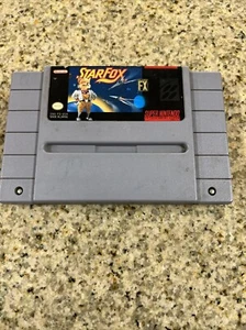 Star Fox (Super Nintendo Entertainment System, 1993) Authentic Cart Only Tested - Picture 1 of 10