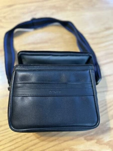 Bolso de Transporte Kalimar Cuero Negro para Cámara Correa para el Hombro Bandolera Compartimentos  - Imagen 1 de 9