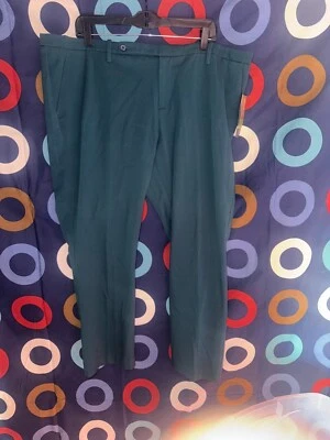 Pantalones para mujer Mossimo Fit 3 cintura media y cadera recta talla 18 verde Foto 1 de 4