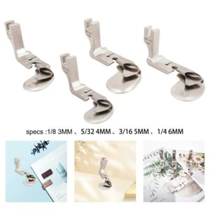 Universal Narrow Rolled Hem Presser Foot for Sewing Machines Parts - Picture 1 of 10