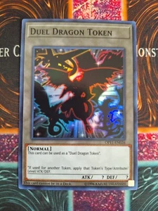 Yu-Gi-Oh! TCG Duel Dragon Token OP11-EN026 Super Rare Near Mint - Picture 1 of 4