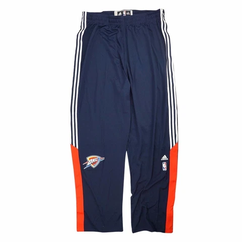 Oklahoma City Thunder Adidas Team Issued Authentic On-Court Warm Up Pants Men's Cover