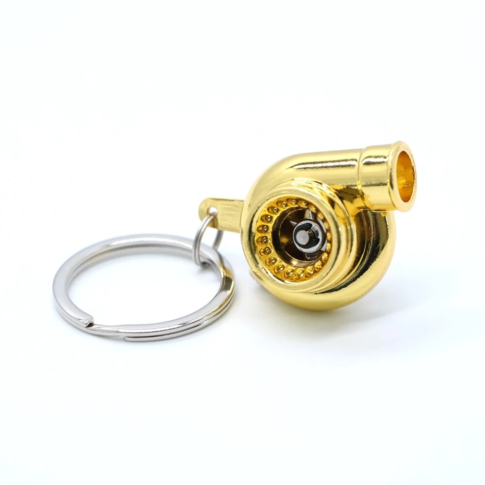 Turbo Metal Keychain Automotive Gift Idea Fidget Toy - Image 1 of 4