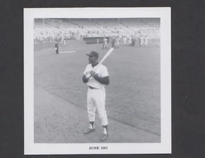 1961 Willie McCovey San Francisco Giants foto istantanea originale in bianco e nero - Foto 1 di 1