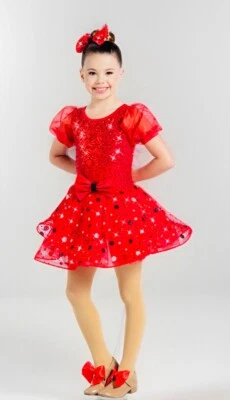 Weissman Bluebird On Your Windowsill Red Girls costume sequence Halloween Sz 4/5 - Image 1 of 4