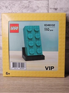 LEGO 6246102, 2x4 VIP Baustein, TÜRKIS, 110 TEILE, NEU & OVP - Bild 1 von 5