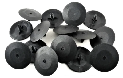 Chevy Truck Hood Insulation Retainer Clips- Fits 1/4" Hole- 2" Dia- Qty.16- #094 - Image 1 of 4