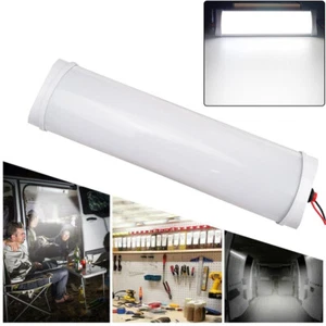 LED Cold White Caravan RV Trailer Boat Interior Ceiling Dome Light 12V 12W 6000K - Picture 1 of 12