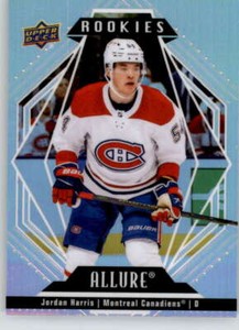 2022-23 Upper Deck Allure #105 Jordan Harris Montreal Canadiens Rookie