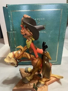 WDCC Melody Time Pecos Bill And Widowmaker With Box And Unopened COA 1994 330 - Picture 1 of 8