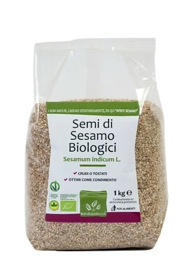 BENESSENCE: Semi di Sesamo Biologici in ATM – 1 Kg