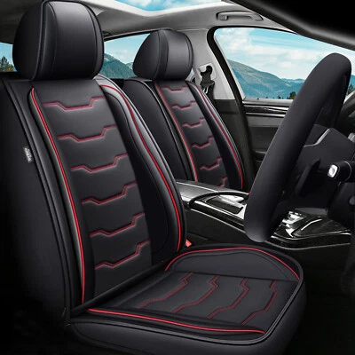 For Chevrolet Sonic 2012-2020 Car Seat Covers PU Leather Front Rear Cushion Pad Foto 1 de 4