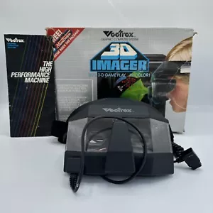 Vectrex 3D Imager Mask W/BOX & Manual- Very Rare- GCE Milton Bradley 1983 - Picture 1 of 20