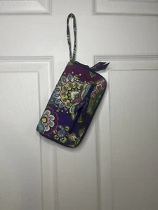 Women’s Vera Bradley Multi Colored Wristlet Clutch Money And Card Holder Wallet - Picture 1 of 6