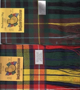 Tartan Faja Clan Buchanan Damas Lana Escocesa a Cuadros - Imagen 1 de 5