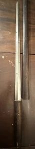Antique WUSHU TaiChi Sword 22k GOLD Seven Star DAMASCUS BLADE KATANA Wood Sheath - Picture 1 of 24