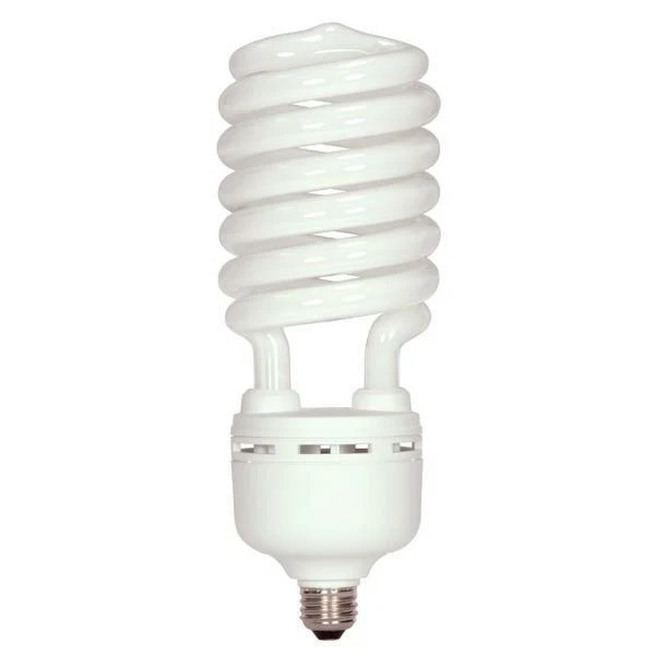 T5 Spiral Compact Fluorescent Bulb - Hi-Pro - 105W - 120V - 2700K - SATCO-S7375 - Image 1 of 1