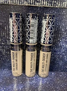3x RIMMEL Multi-Tasker Hydrating Effect Long Lasting Concealer - 010 Porcelain - Picture 1 of 3