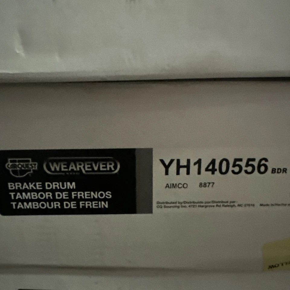 Brake Drum CARQUEST YH140556 - Image 1 of 1