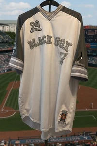 Baltimore Black Sox 1929 American Negro League Baseball Trikot #7 Erwachsene 3X grau - Bild 1 von 6